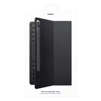 pog - Samsung Book Cover Keyboard Slim for Galaxy Tab S9/S9 FE Juodas (Black) - 2 nuotrauka