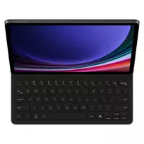 pog - Samsung Book Cover Keyboard Slim for Galaxy Tab S9/S9 FE Juodas (Black) - 4 nuotrauka