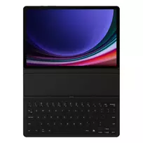 pog - Samsung Book Cover Keyboard Slim for Galaxy Tab S9/S9 FE Juodas (Black) - 5 nuotrauka