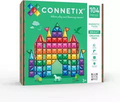 CONNETIX Bright magnetinis konstruktorius Creative Pack 104 dalys