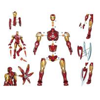 mano - Žaislinė figūrėlė Blokees Marvel Infinity Saga Iron Man MK85 73920 - 2 nuotrauka