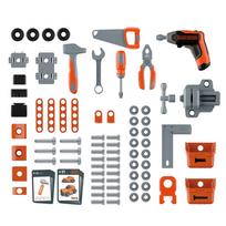 darbastalis - Smoby Black & Decker Bricolo Center žaislinis darbastalis 360740 - 2 nuotrauka