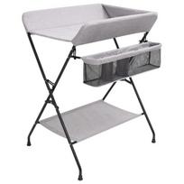 vidaXL Vystymo stalas, šviesiai pilkas (Light Grey)