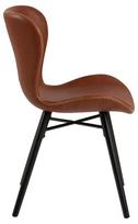 kedes valgomojo 5 - Valgomojo kėdė Home4you Batilda, ruda, 56 cm x 47 cm x 82.5 cm - 3 nuotrauka
