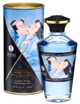 masazo aliejus - Shunga šildantis afrodiziakų masažo aliejus Coconut Thrills 100 ml - 1 nuotrauka