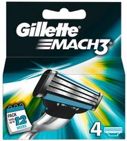 gillette 3 - Gillette Mach 3 skutimosi peiliukai (4 vnt) - 2 nuotrauka