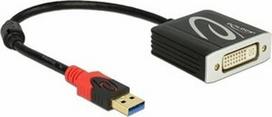Delock Adapter USB 3.0 Type-A male to DVI female