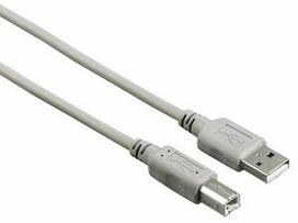 Hama Cable USB-A to USB-B Grey 3m