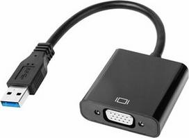 Quer USB 3.0 to VGA Blakc