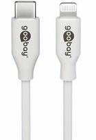 Goobay Cable USB C To Lightning 2m White
