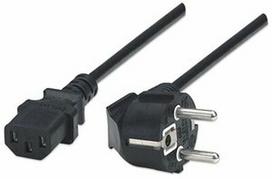 Manhattan Power Cable PC to Schuko 1.8m