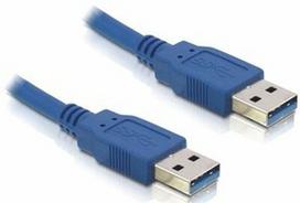 Delock Cable USB/USB Blue 5 m