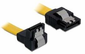 sata cable - Delock Cable SATA to SATA Yellow 0.20m - 1 nuotrauka