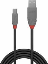 Lindy Anthra Line USB 2.0 Type A To Mini USB B 1m Black