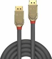 Pirkti Lindy Gold Line DisplayPort 1.4 Cable 0.5m Grey - Photo 1