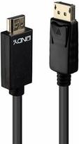 hdmi i displayport adapteris - Lindy DisplayPort To HDMI 10.2G Cable 1m Black - 1 nuotrauka