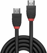 hdmi 1m laidas - Lindy Black Line High Speed HDMI Cable 1m Black - 1 nuotrauka