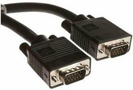 C-Tech VGA M/M Cable 1.8m Black