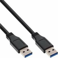 InLine USB 3.0 Cable Type A Black 1m