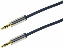 LogiLink Audio Cable Jack to Jack Blue 1m