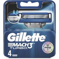 gillette mach 3 - Gillette Mach 3 Turbo skutimosi peiliukai (4 vnt) - 1 nuotrauka