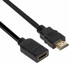 hdmi extension - Club 3D Premium High Speed HDMI 2.0 Extension Cable Black 3m - 1 nuotrauka