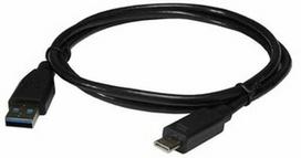ART Cable USB to USB Black 1m