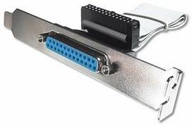 ASSMAN Printer Slot Bracket cable DSUB / IDC Grey 0.25m