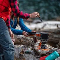 dujines virykles senukai - Skysto kuro degiklis Jetboil MiniMo Camo - 2 nuotrauka