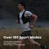 t rex 3 pro - Amazfit T-Rex 3 Pro 48mm Juodas Aukso (Black Gold) - 2 nuotrauka