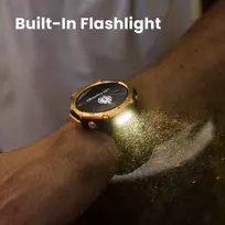 t rex 3 pro - Amazfit T-Rex 3 Pro 48mm Juodas Aukso (Black Gold) - 5 nuotrauka