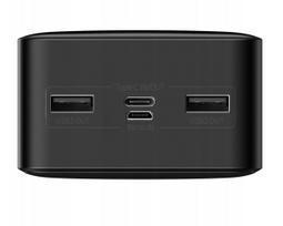 power bank 30000mah - Baseus Bipow 30000mAh,15W (juodas) - 4 nuotrauka