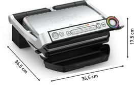 grillo - Tefal OptiGrill+ GC714D Juodas (Black) - 3 nuotrauka