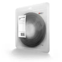 ftp kabelis - Lindy Cat.6 S/FTP Network Cable 1m Black - 3 nuotrauka