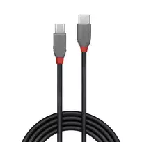 adapteriai type c - Lindy 36890 USB-C į mikroUSB 0.5m Juodas (Black) - 5 nuotrauka
