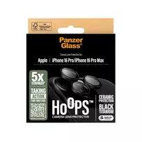 panzerglass 16 pro - PanzerGlass "Hoops Ceramic Lens Protector iPhone 16 Pro/ 16 Pro Max" - 3 nuotrauka