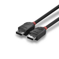 displayport kabelis 4k - Lindy Black Line DisplayPort 1.2 Cable 3m Black - 2 nuotrauka