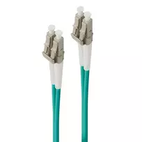 dvipuse 3m - Alogic Glasfaserkabel LC-LC Multi Mode Duplex LSZH OM4 3m - 2 nuotrauka