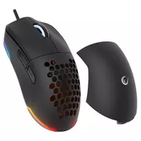 rgb mouse - Rampage BLINK Juoda (Black) - 4 nuotrauka
