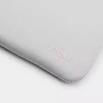 macbook deklas - TRUNK 13" MacBook Pro/Air, Silver Cloud - 4 nuotrauka