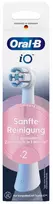 oral b sepetelio galvutes - Oral-B iO Sanfte Reinigung dantų šepetėlio galvutės, baltos (White), 2 vnt. - 3 nuotrauka