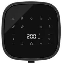 gruzdintuve cecotec - Cecotec Cecofry Fantastik Inox 4000 Juoda (Black) - 3 nuotrauka