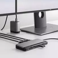 adapteriai type c - ALOGIC USB-C Dual Display Dock MX2 Lite DisplayPort Edition - 2 nuotrauka