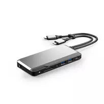 usb c dual hdmi - ALOGIC Dual USB-C Super Hub 10-i-1-hubb Dual HDMI 4K@60Hz U2CSH-SGR - 5 nuotrauka