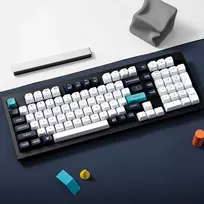 hot swap klaviatura - Keychron Q5 Max QMK/VIA Mechaninė Klaviatūra, Jupiter Raudona (Jupiter Red) - 3 nuotrauka