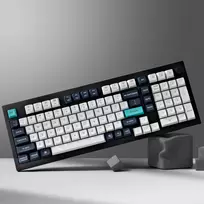 hot swap klaviatura - Keychron Q5 Max QMK/VIA Mechaninė Klaviatūra, Jupiter Raudona (Jupiter Red) - 5 nuotrauka