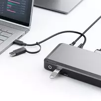 usb power delivery - ALOGIC  PRIME DX2 Universal Dock w. Dual 4K and with 100W PD - 3 nuotrauka