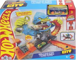 Mattel Hot Wheels City Gorilla Slam Attack žaidimų rinkinys, JHL92