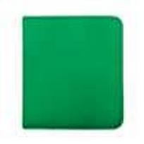 Ultra Pro Vivid 12-Pocket Zippered PRO-Binder, Green (Žalias)