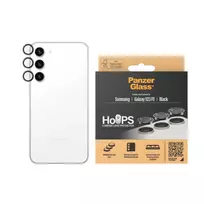 ekrano apsauga samsung galaxy s23 - PanzerGlass Hoops Camera Sam S23 FE S711 czarny/black 0460 camera lens protector hoop optic rings - 4 nuotrauka